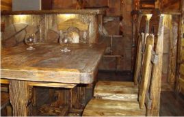 Деревянная мебель для кафе, ресторана Модель Таверна 2