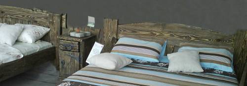 Деревянная кровать модель Тузэль