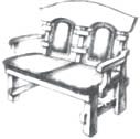 Деревянное кресло в стиле кантри Ранчо 11